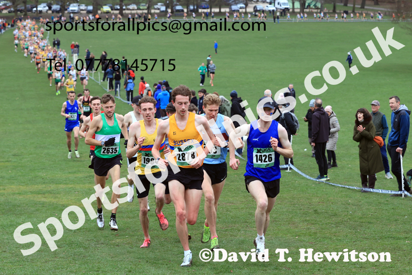 Senior Mens 2026 UK CAU Inter Counties Cross Country, Wollaton Park, Nottingham. Photo: David T. Hewitson/Sports for All Pics